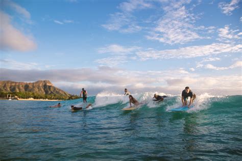 Surfing the Famous Waikiki Beach - The Elevated Moments