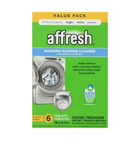 Affresh Washing Machine Cleaner, Cleans Front Load and Top Load Washers ...