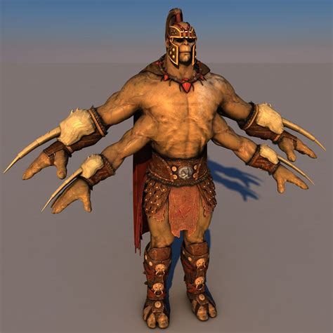 Goro Mortal Kombat 3D model | CGTrader