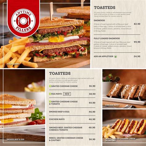 Wimpy Menu Prices & Specials