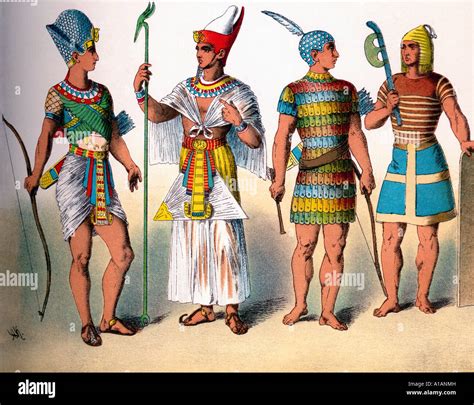 Dress of Ancient Egyptian King and Warriors Stock Photo: 10199296 - Alamy