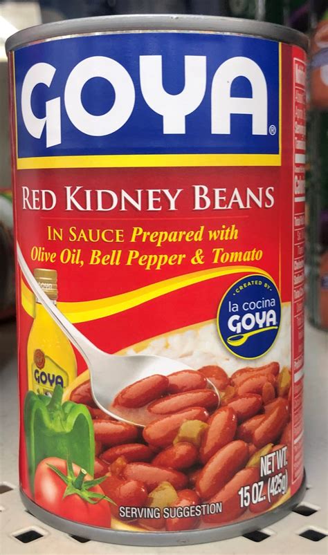 Goya Kidney Beans 15oz Can Coloradas Guisadas in olive oil pepper tomato Sauce – JT Outfitters