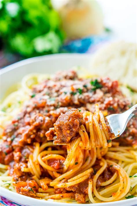 20 Best Ideas Spaghetti Bolognese Sauces – Home, Family, Style and Art Ideas