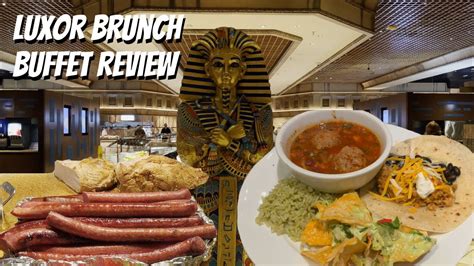 LAS VEGAS BUFFET REVIEW Brunch Buffet at the Luxor Resort and Casino ...