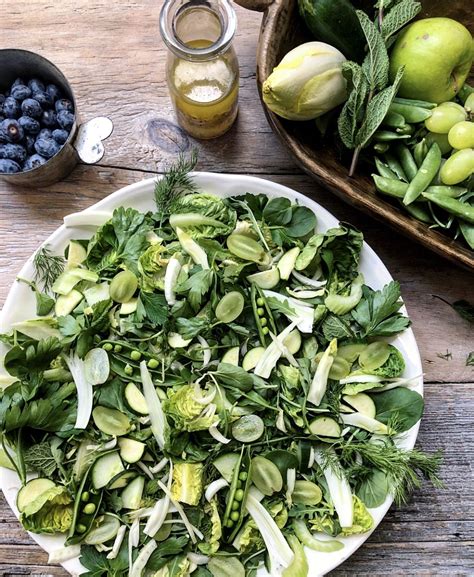 All Things Green and Herb Salad | The Lemon Apron | Recipe | Herb salad, Salad mixed greens ...