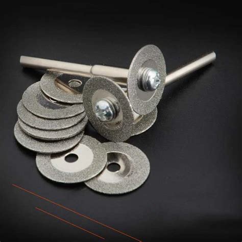 10PCS 18mm Dremel Accessories Diamond Grinding Wheel Dremel Saw Mini ...