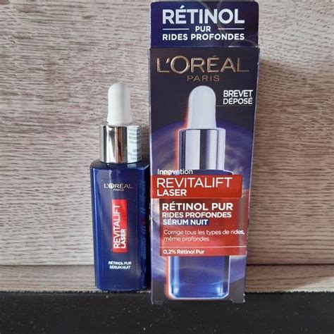 test sérum nuit revitalift laser l'oréal paris