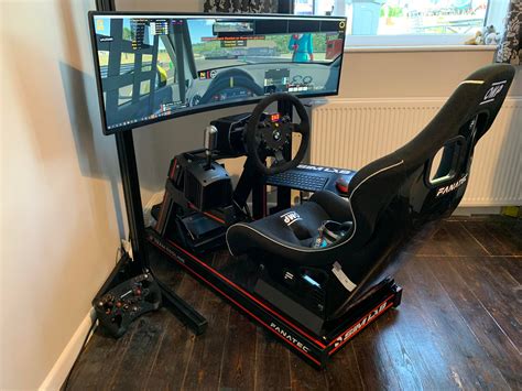 New Rig, Super ultra wide, Sim Lab TR1, Fanatec : r/simracing