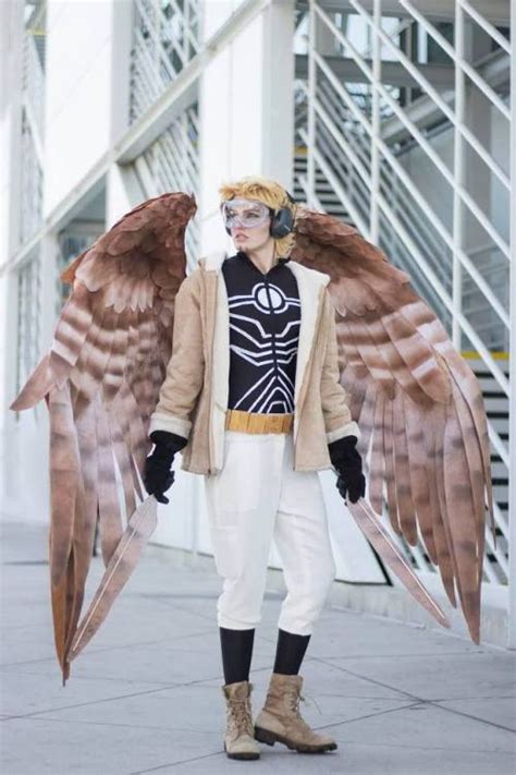 cosplayinamerica: Making Hawks from My Hero... - OHI Cosplay