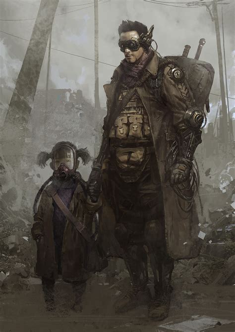 ArtStation - 121, su jian | Post apocalyptic art, Apocalypse character, Post apocalyptic