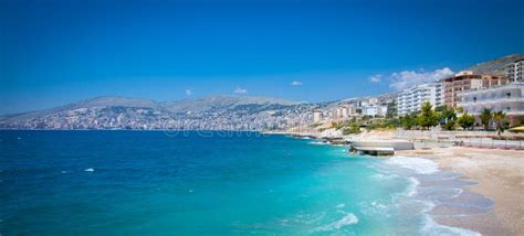 Beautiful Beach in Saranda, Albania. Stock Photo - Image of sand, nature: 86148590