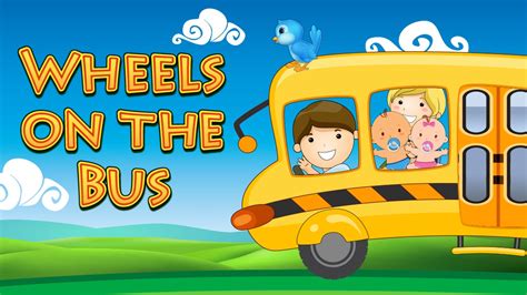 The Wheels On The Bus Go Round And Round Song - Baby Lullaby - Fun ...