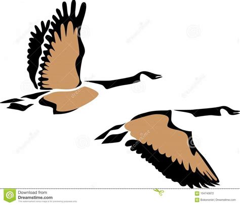 Flying Goose Vector at Vectorified.com | Collection of Flying Goose ...