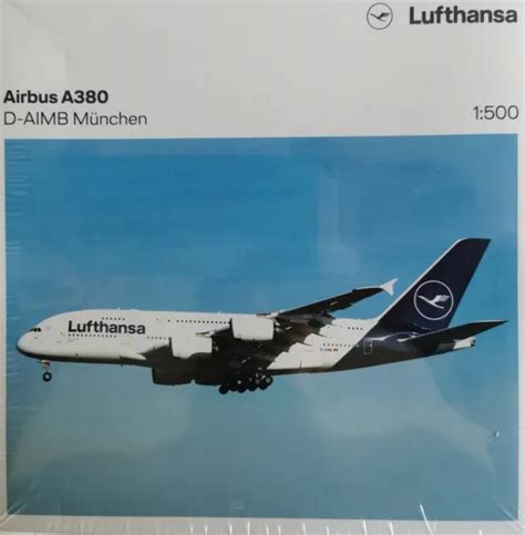 533072 HERPA WINGS 1_500 Lufthansa Airbus A380 D-AIMB München EUR 59,99 - PicClick DE