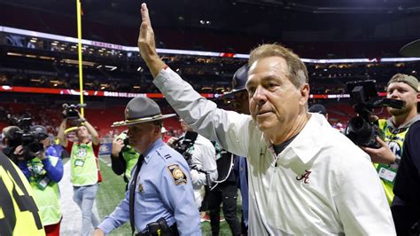 Alabama’s Nick Saban, iconic college football coach, retiring – NBC Bay ...