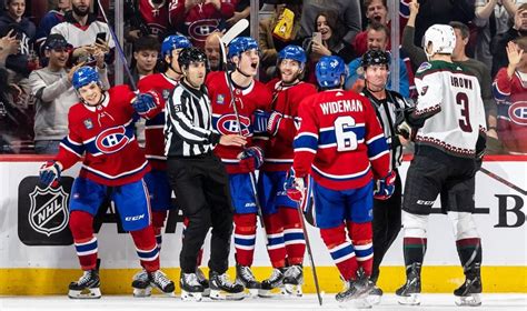 Kids Entertain Fans in Habs 6-2 Win Over Arizona : r/Habs_Official