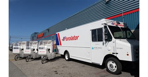 Purolator Hits The Road As First National Courier To Deploy Fully ...