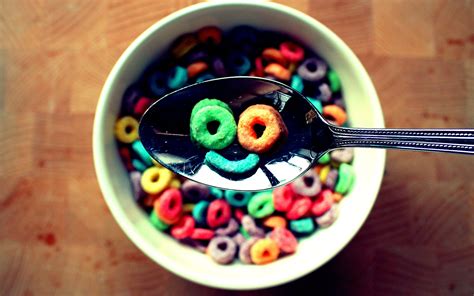 Fruit Loops Funny Food - High Definition Wallpaper