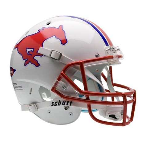 Southern Methodist (SMU) Mustangs Full Size Replica Helmet - SWIT Sports