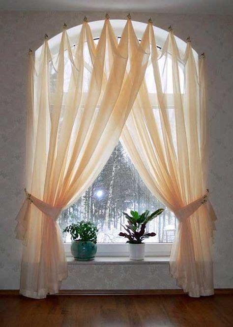 15.Tasarım Perde Modeli | Curtains designs, Curtains for arched windows, Arched window treatments