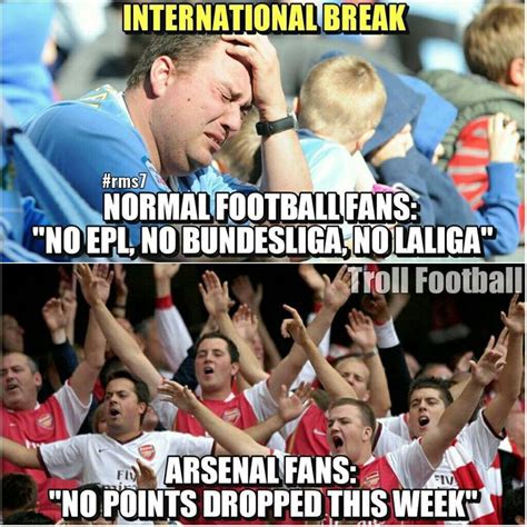 Tag an Arsenal fan | Football jokes, Soccer jokes, Funny soccer memes