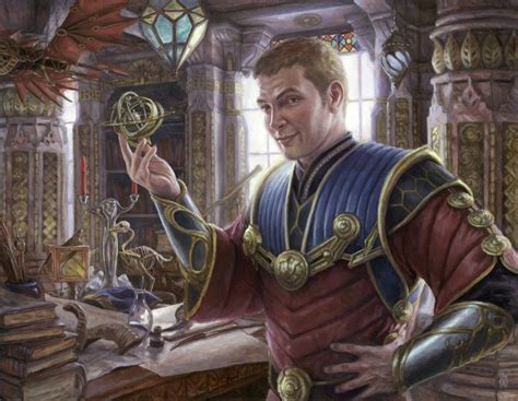 Tawnos, Urza’s Apprentice MtG Art from Commander 2018 Set by Matt Stewart - Art of Magic: the ...