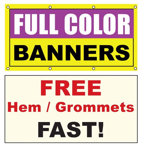 Standard Vinyl Banner Sizes | Custom Vinyl Banner Printing | DPSBanners.com