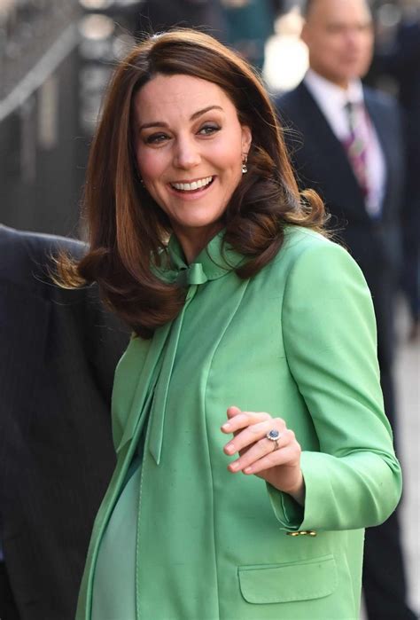 KATE MIDDLETON Arrives at Royal Society of Medicine in London 03/21 ...