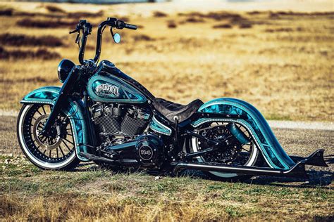 Harley-Davidson HERITAGE Custom: EL TOXICO | Motorcycle paint jobs ...