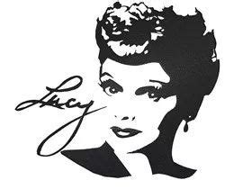 20+ I Love Lucy Black And White Clip Art Ideas and Designs | I love ...