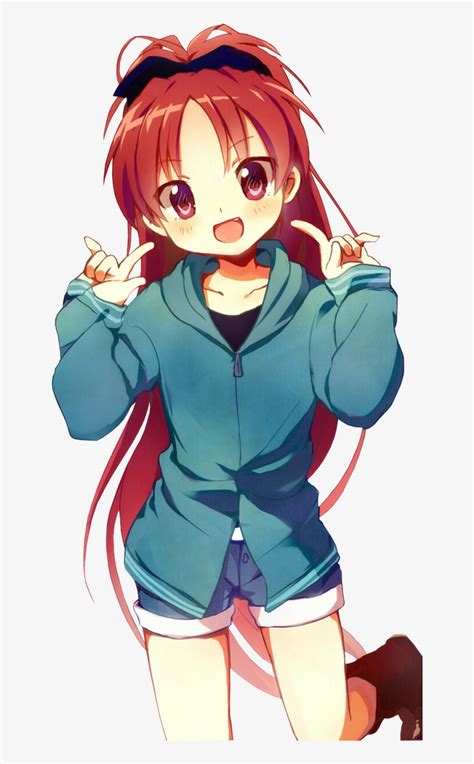 Gabrielle - Little Red Haired Anime Girl PNG Image | Transparent PNG Free Download on SeekPNG