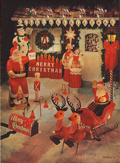 20+ Vintage Outdoor Christmas Decorations 1950's – The Urban Decor