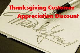 Thanksgiving Customer Appreciation Discount - Searchbug Blog