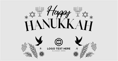 Hanukkah Menorah Facebook ad | BrandCrowd Facebook ad Maker