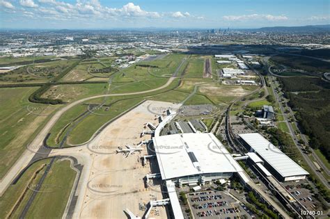 Brisbane International Airport QLD Aerial Photography