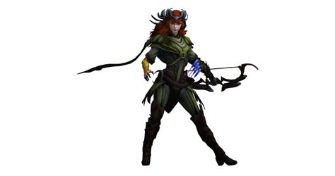 SMITE Renders - Artemis Secondary by Kaiology on DeviantArt