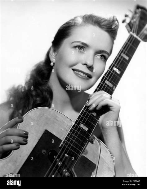 Mary Ford, American Singer and Guitarist, Portrait with Guitar, circa 1950's Stock Photo - Alamy