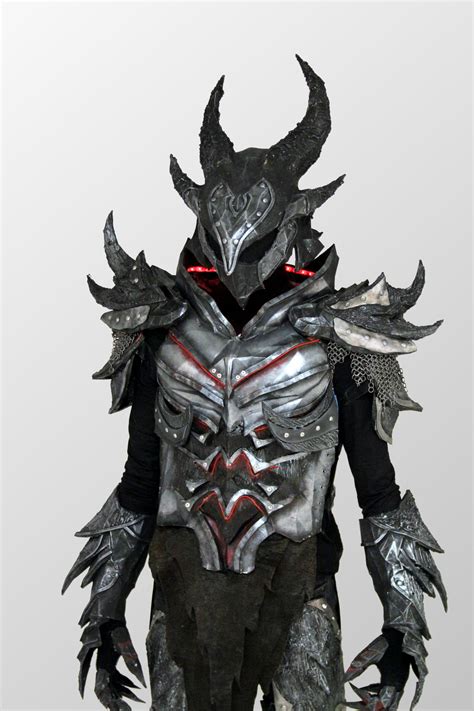 Skyrim - Daedric Armor Cosplay IV by JosuaArtDesigns on DeviantArt