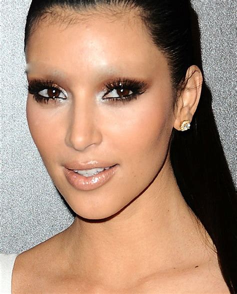 High Fashion: Bleached Eyebrows on Kim Kardashian – False Lashes Blog ...