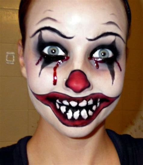 Scary clown | Halloween makeup scary, Scary clown makeup, Scary clown ...