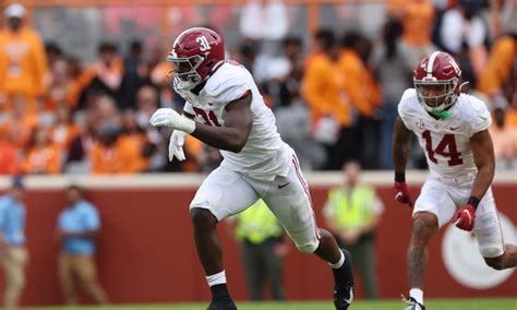 Alabama LB Will Anderson named SEC Defensive Player of the Year by the AP