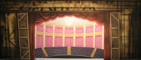 Rear Backstage Theatre Backdrop Rental | Grosh | Theatre backdrops ...