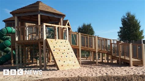 Stanwick Lakes: Play area reopens after arson attack