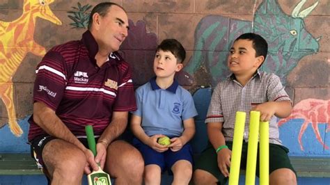 Bulls Masters: Students receive visit from cricketers | The Courier Mail