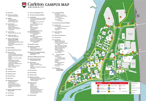 Campus map 52x36 - Carleton University