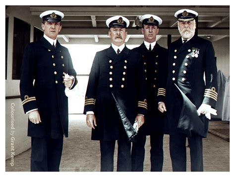 This is my colourised version of a picture taken aboard The RMS Olympic on 14 June 1911: From ...