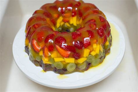 Jello Fruit Cake Dessert - Momsdish