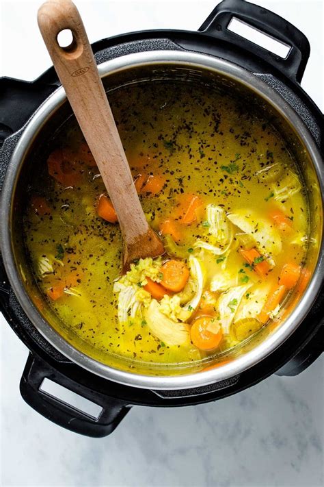 Instant Pot Chicken and Rice Soup - The Recipe Well