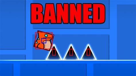 The Most Controversial Ban in Geometry Dash! (Show Hitbox on Death) - YouTube