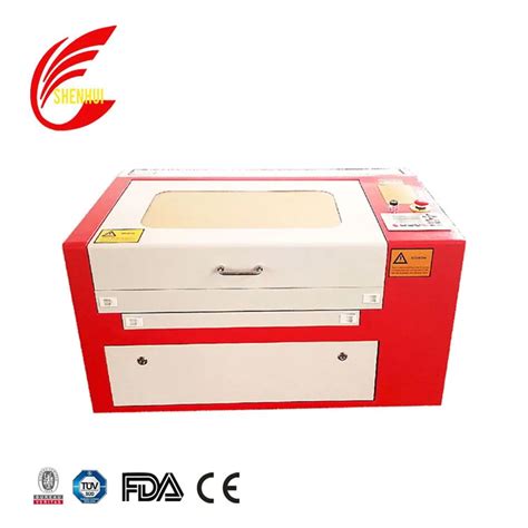 Portable laser engraving cutting machine 50w 60w 3050 laser cutter Ruida Honeycomb/knife table ...